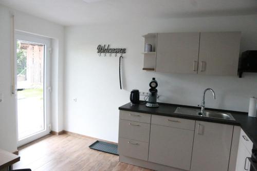 廚房, Ferienappartement Albschätzle (Ferienappartement Albschatzle) in 加默廷根