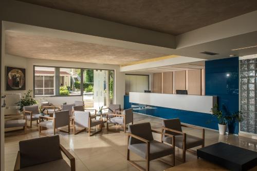 Lobby, Corissia Beach hotel in Krionerida