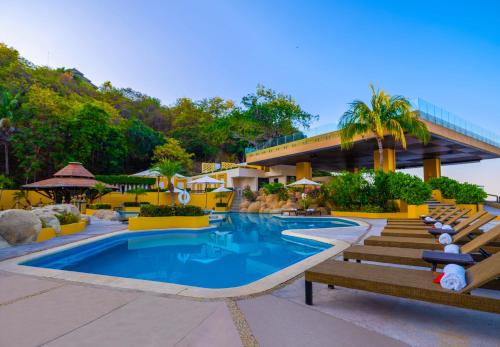 游泳池, 拉斯薩斯阿卡普爾科酒店 (Las Brisas Acapulco) in 阿卡波克