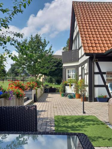 Landidylle mit Garten, Whirlpool und Klima in 雷肯