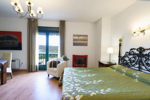 1 double bed