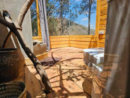 Open air bath, Jabali Mountain Cabin in Iringa