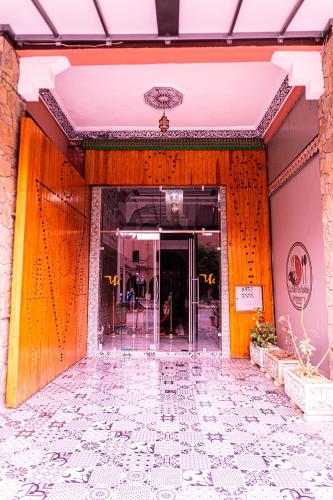 팅히르 HOTEL LA VALLEE DES KASBAHS CHEZ ILYAS 3성급 호텔 레스토랑