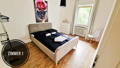 Appartement 4 Personen - Zimmer in Wohnung, zentral, ruhig, modern in Lübbecke, Deutschland