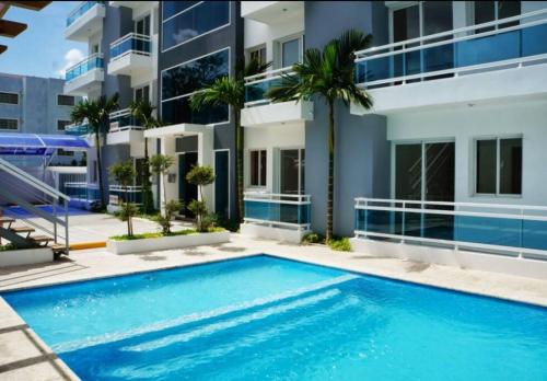 Lovely condo at Blue Sea Tower near Juan Dolio beach