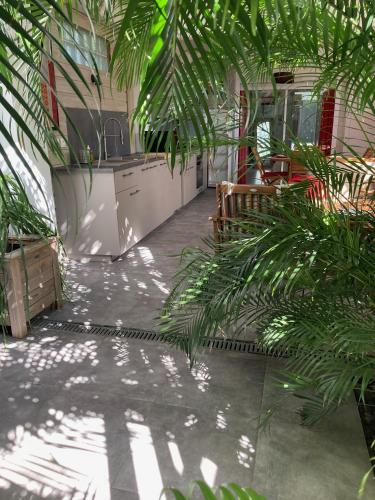 Les pieds dans l'eau face au lagon - Le Bel Instant Les pieds dans l'eau face au lagon - Le Bel Instant