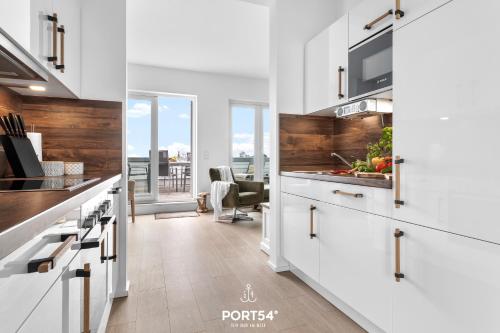 Kitchen, Ferienwohnung Wilde Aussicht Olpenitz in Olpenitz