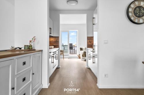 Kitchen, Ferienwohnung Wilde Aussicht Olpenitz in Olpenitz