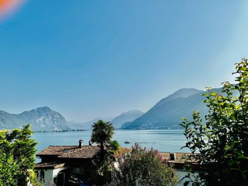 Ferienwohnung Il Sogno mit privatem Seeanstoss in Riva San Vitale-Lugano