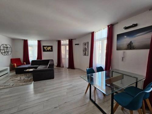 Grand Appartement cosy et lumineux - Location saisonnière - Mons