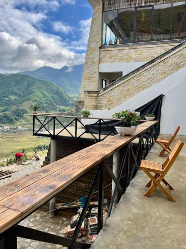 사파 Arista Homestay 호텔 전망