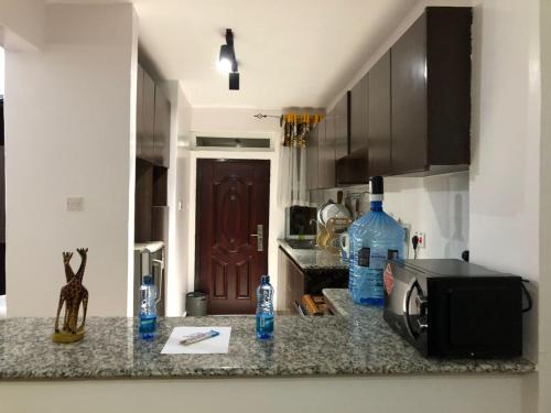 廚房, Two Bedrooms Furnished Apartment in Nakuru in 納庫魯