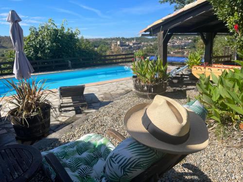 Domaine de Chanteperdrix chambre d'hôte Rosières