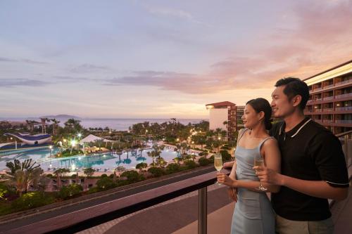 Kilátás, Hyatt Regency Sanya Tianli Bay in Nanshan kulturális turisztikai terület