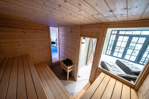 Sauna, Eifellodge - am roten Sandberg in Prum