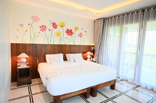 ห้องเตียงใหญ่หรือเตียงแฝดมีวิวภูเขา (Double or Twin Room with Mountain View)