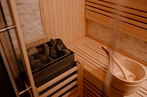 Sauna, Fagus - Relax Suites in Faicchio