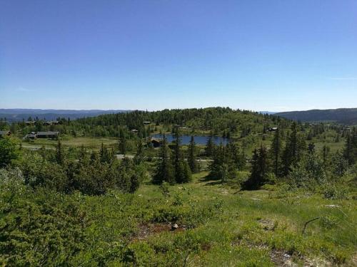 Høyfjellshytte i Valdres med panoramautsikt