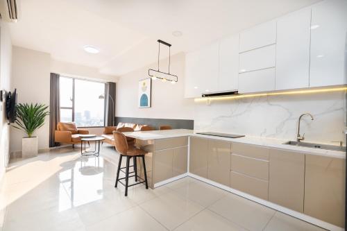 MIN' Apartment - Rivergate Residence Near Bui Vien - 주방
