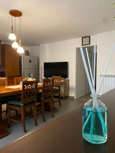 Delt lounge/TV-område, Stella House in Crevalcore