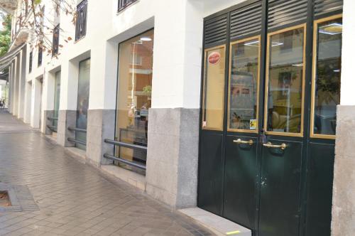 Entree, Debod Hostel in Moncloa