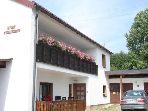 A szálláshely kívülről, Haus Steinwaldblick in Brand