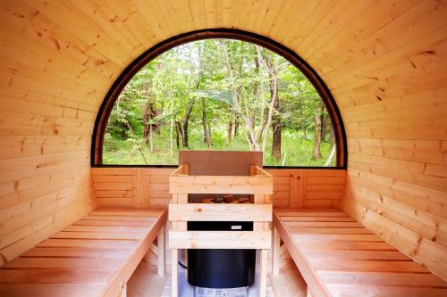 LEVATA Nasu バレルサウナ付きログハウス BBQ可 1棟貸切 6名様まで同料金