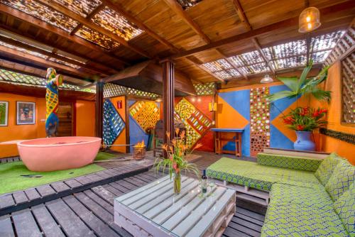 Pezsgőfürdő, Tree House Beachfront Lodge in Puerto Viejo de Talamanca