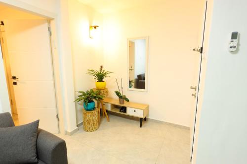 設施, דירה יפה סגנון מודרני מרחק של 5 דקות נסיעה מהים in 艾殊科隆