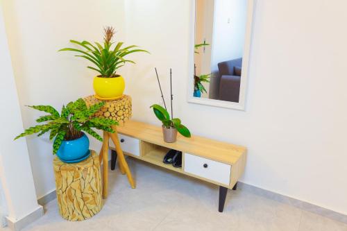 景觀, דירה יפה סגנון מודרני מרחק של 5 דקות נסיעה מהים in 艾殊科隆