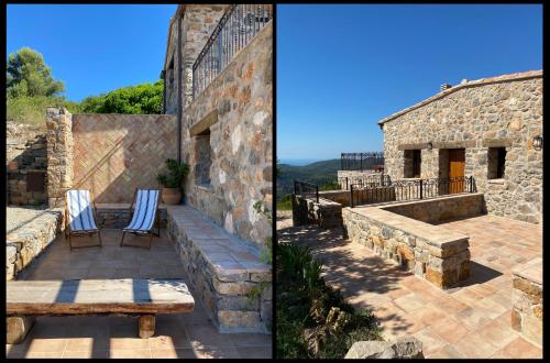 Erkély/terasz, La Cueva de Miravet - Luxury Mountaintop Villa with Sea Views - Villa de lujo con vistas al mar in Cabanes