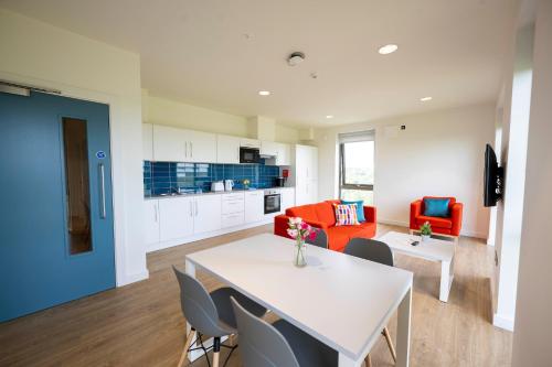 Shared lounge/TV area, University of Galway Rooms in Galway