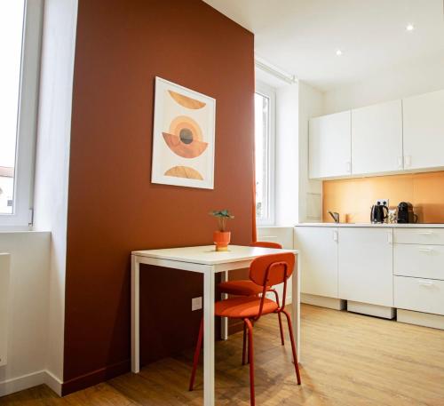 Le Terracotta - Joli studio Metro D Valmy et quais de Saone - wifi inclus, Lyon (fotografie 6)