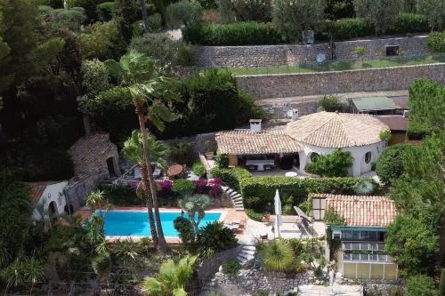 Villa Mougins vue Mer sur Baie de Cannes, Piscine - Location, gîte - Mougins