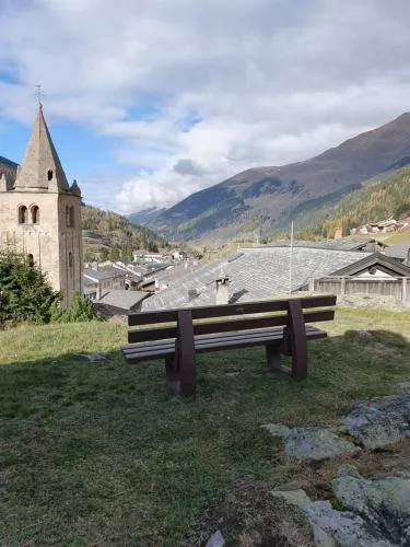 L'ancien hospice in Bourg-Saint-Pierre, Schweiz