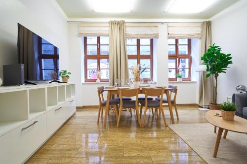 Global Living - Design Apartments I City Center I Balcony I Smart-TV I Kitchen I Dresden, Drážďany (fotografie 5)