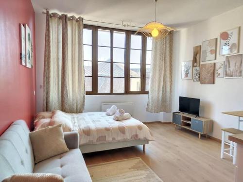 Studio Cosy centre ville 2 pers - Location saisonnière - Saint-Quentin