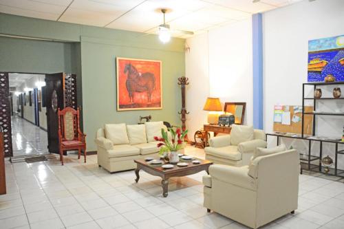 Αίθουσα υποδοχής, Hostal Pacifico Chinandega in Τσιναντένγκα
