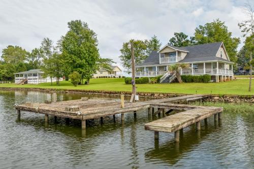 Waterfront Sparta Retreat with Dock, Deck and Grill