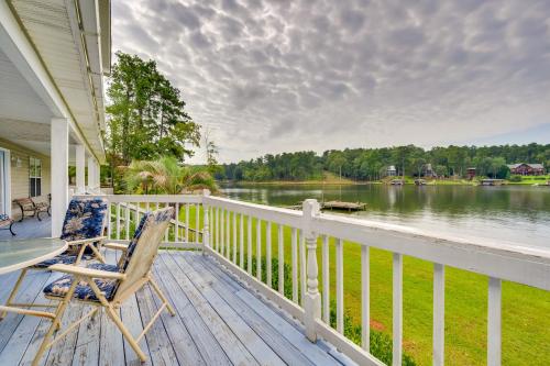 Waterfront Sparta Retreat with Dock, Deck and Grill