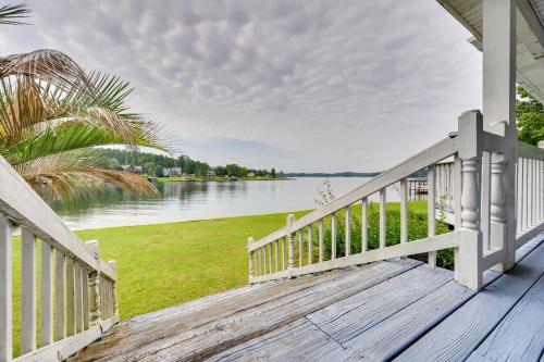 Waterfront Sparta Retreat with Dock, Deck and Grill