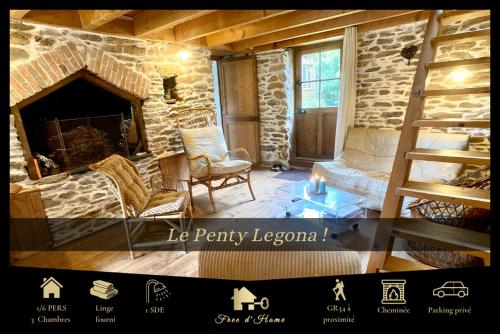 Penty LEGONA, authentique et chaleureux, 2-6 pers - Guidel