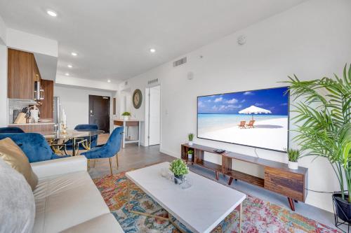 Beautiful Property with King Bed & Free Parking in Miami, USA