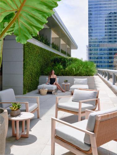 Balcony/terrace, Hotel AKA Brickell in Miami (FL)
