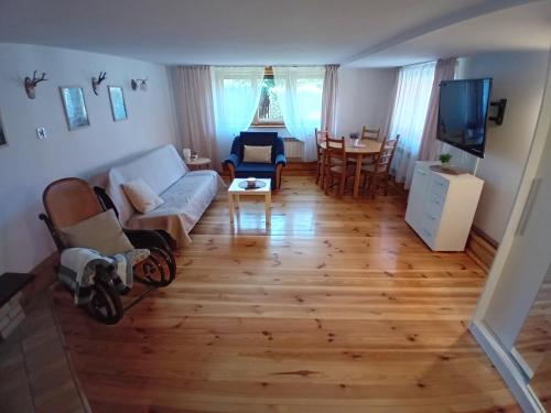 Koplietošanas atpūtas telpa ar TV, Agroturystyka Zielony Zakątek (Agroturystyka Zielony Zakatek) in Chycina