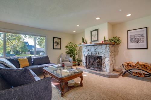 Charming Anchorage Home with Private Hot Tub!