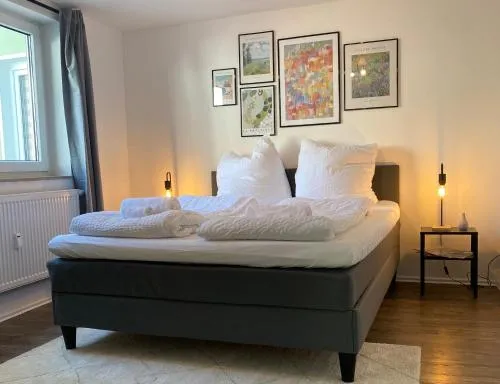 Im Zentrum, Modernes City Apartment in Würzburg, Deutschland