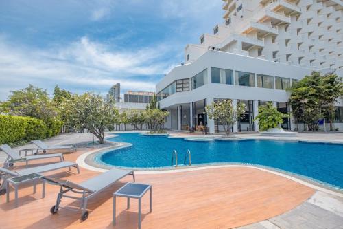 パタヤ Welcome Jomtien Beach Hotel 5つ星 ホテル ロビー