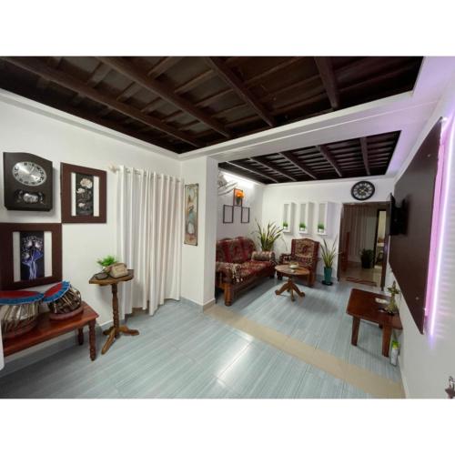 Shared lounge/TV area, The Heritage Villa - Poovar in Neyyattinkara