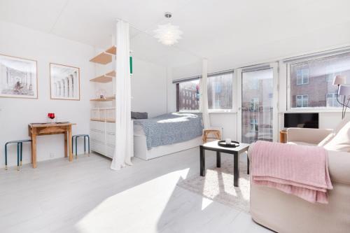  Lys & Moderne Lejlighed med Stort Badeværelse in Kopenhagen